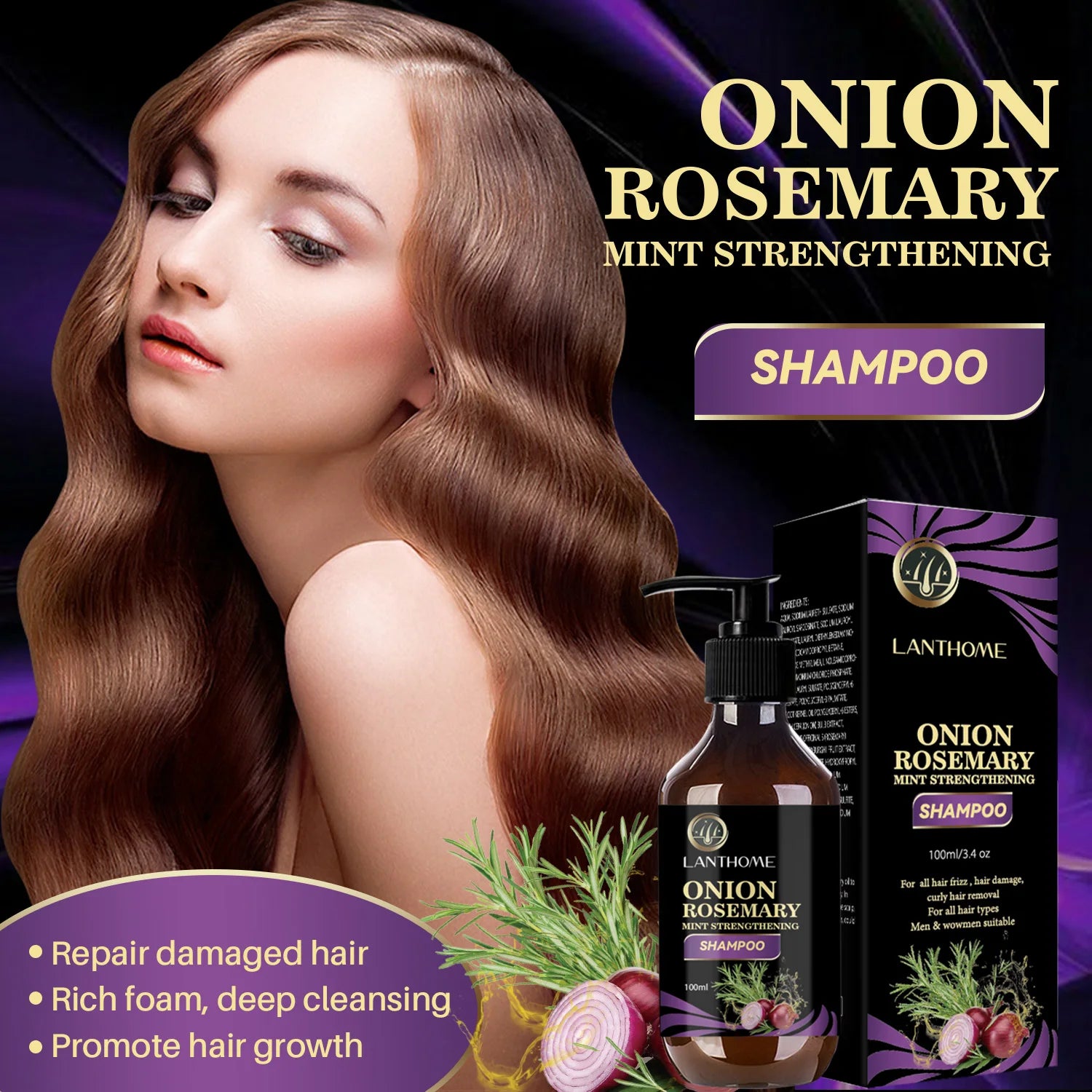 Onion Strengthening Treatment™ Champú para el crecimiento del cabello