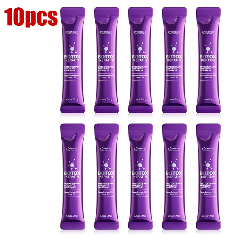 LiquidSilk™ - Mascarilla Capilar de Queratina Mágica, Reparación en 5 Segundos, Cabello Dañado y Encrespado, Suave, Liso, Brillante, Nutrición, Hidratación Profunda, Producto para el Cuidado del Cabello