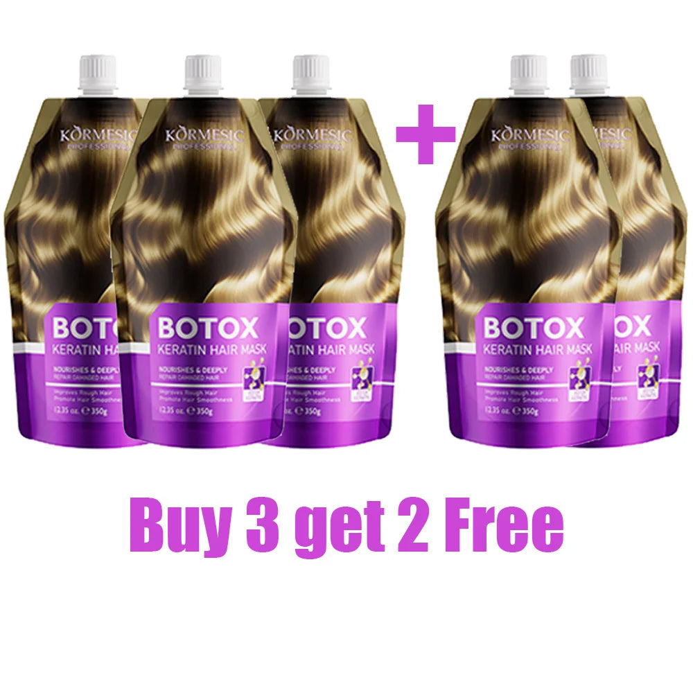 KeraBotox™ Pro | Kit de Alisado e Hidratación Intensiva, Mascarilla mágica de queratina para cabello maltratado