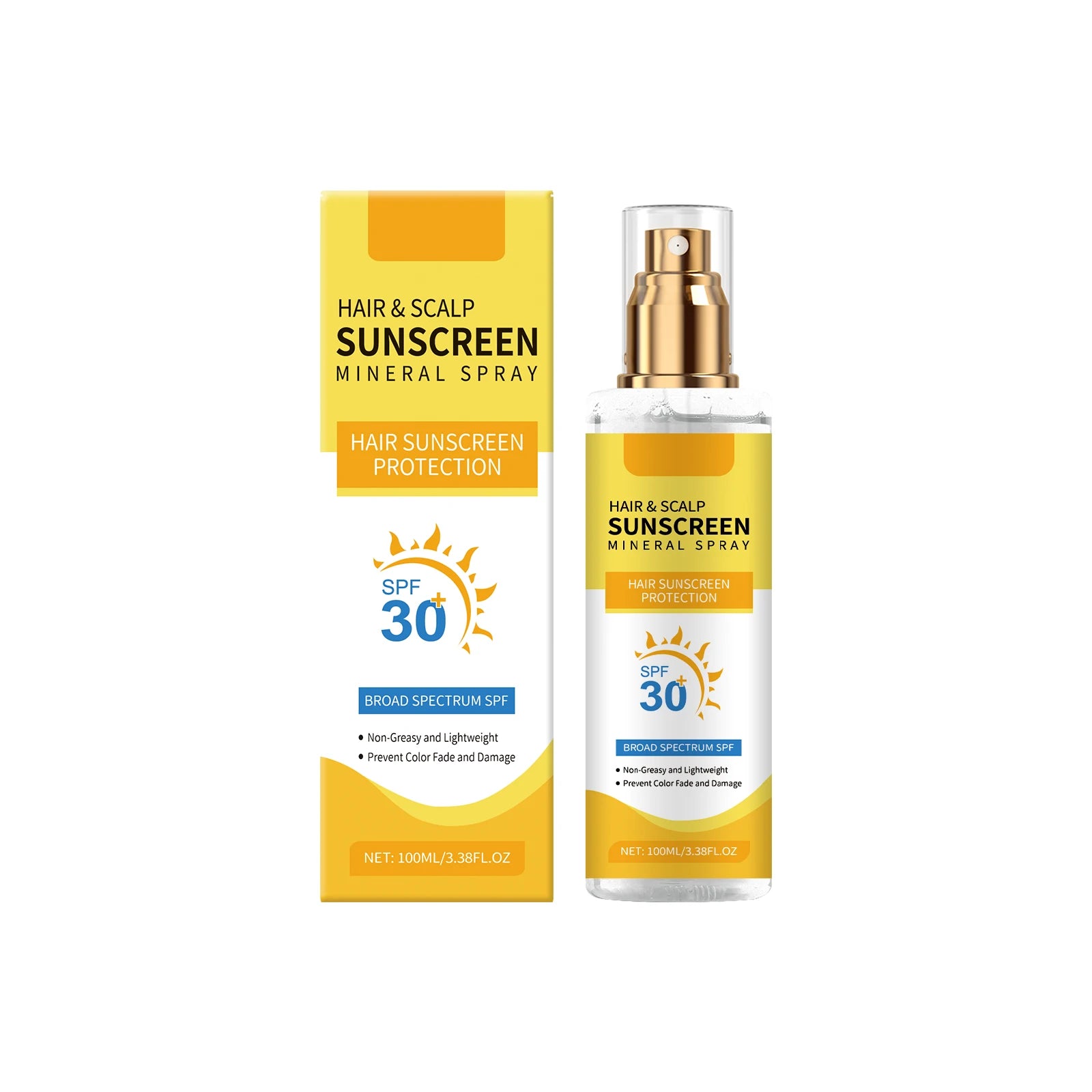 SilkRoot™ Hair Sunscreen SPF30 | Protección Solar para el Cabello y Cuero Cabelludo