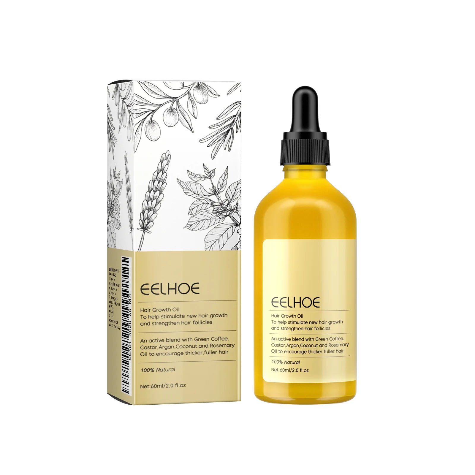 Rosemary & Black Castor Hair Growth Oil™ aceite de romero para el crecimiento del cabello