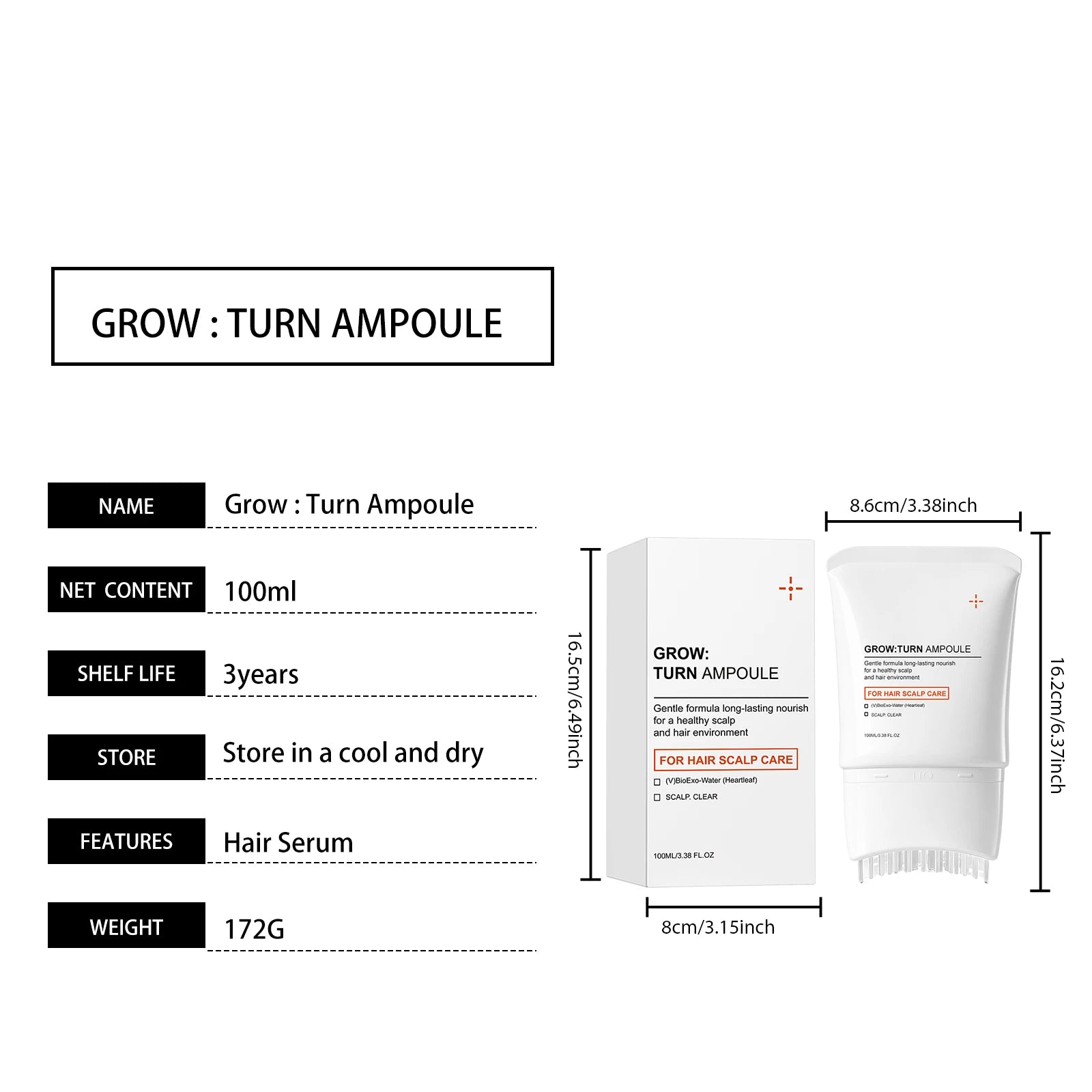 RootBoost™ | Crema de Masaje y Volumen Intenso