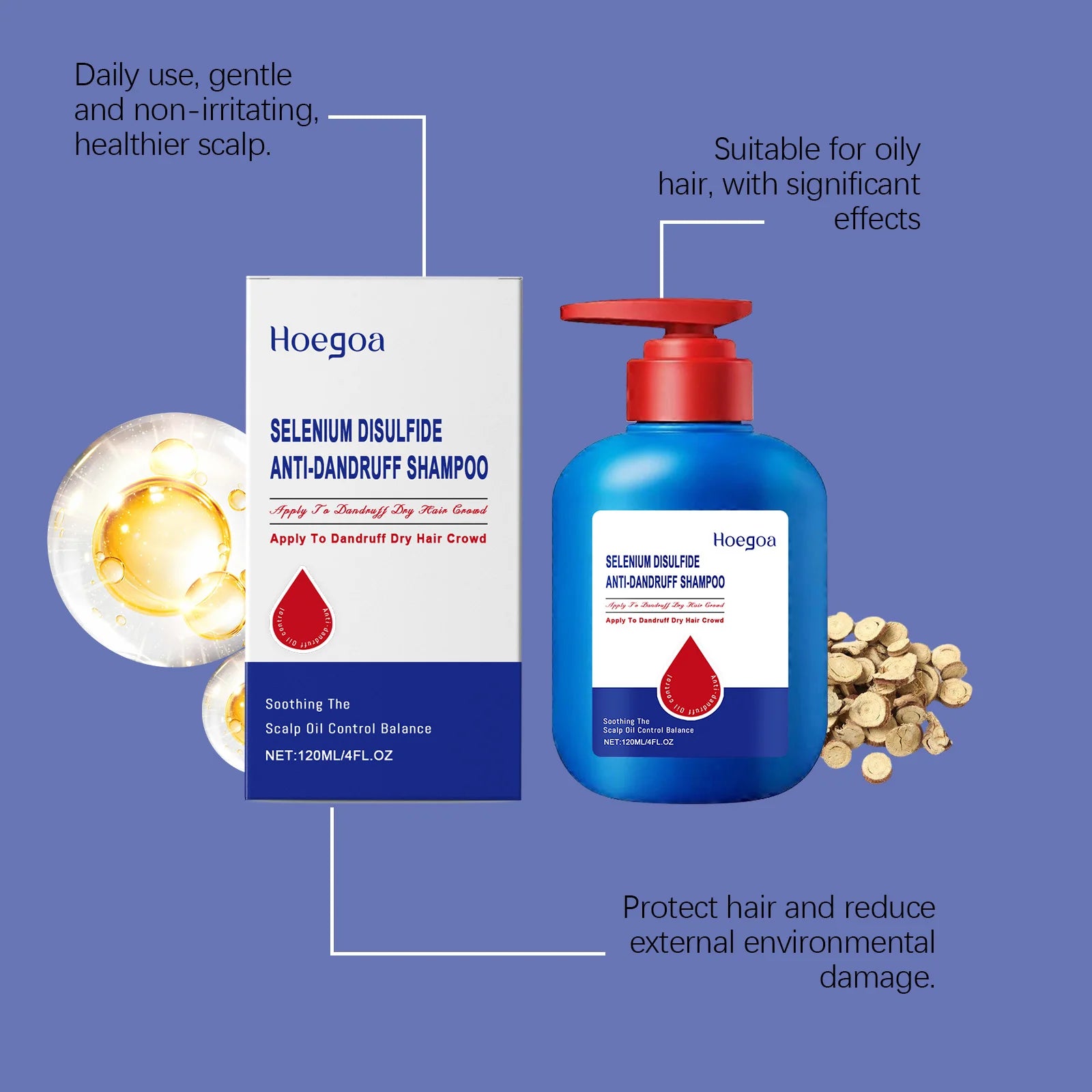 Scalp Relief™ Champú  calmante con sulfuro de selenio