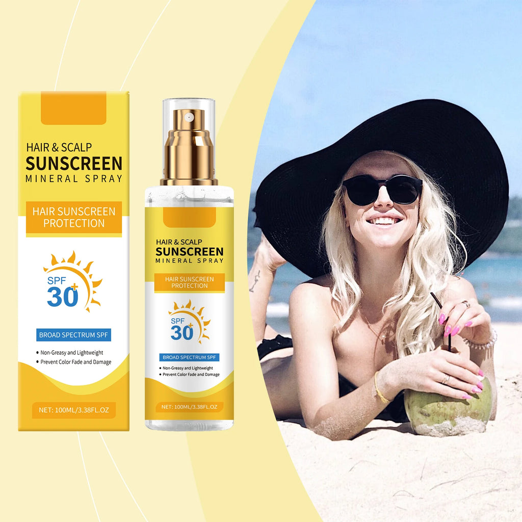 SilkRoot™ Hair Sunscreen SPF30 | Protección Solar para el Cabello y Cuero Cabelludo
