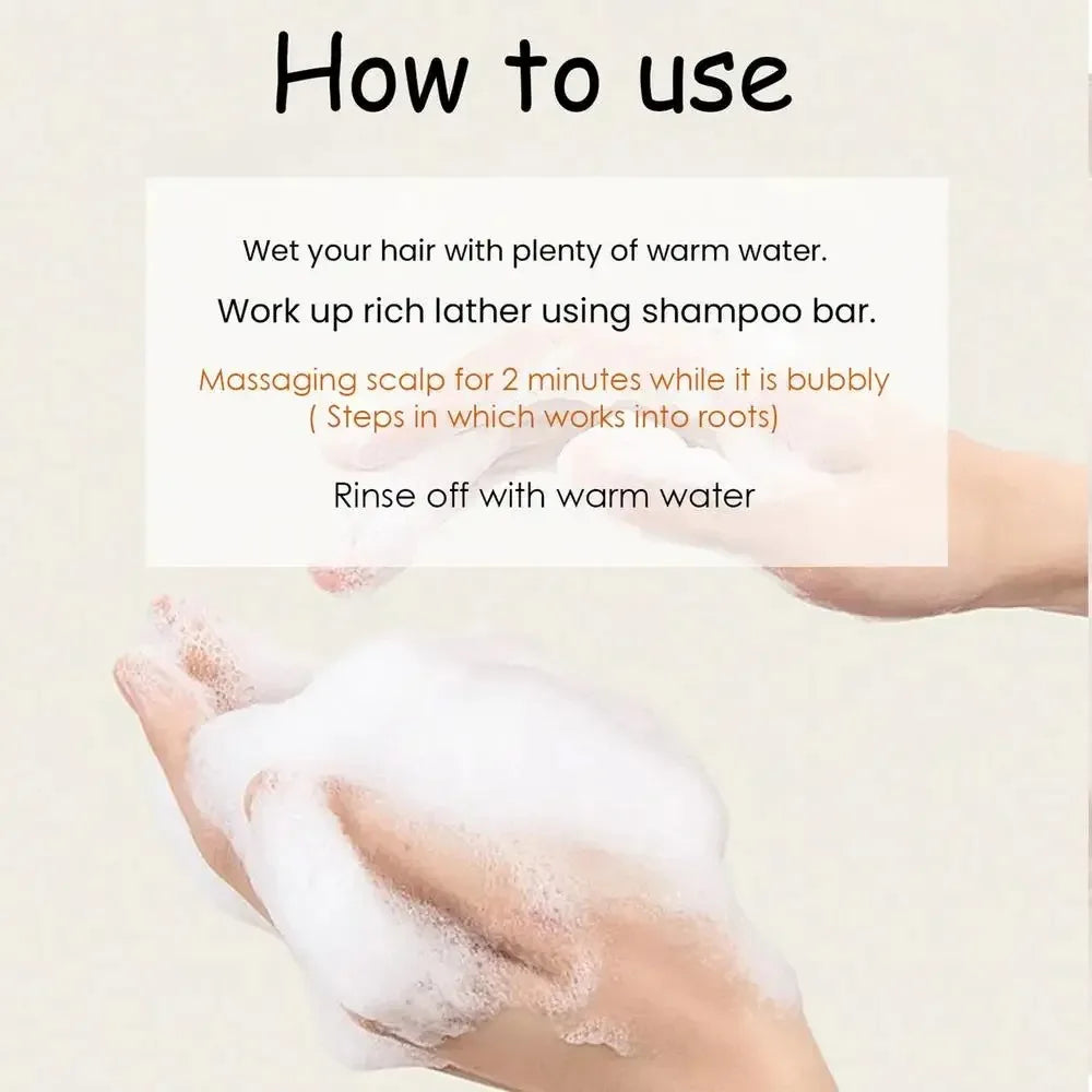 RiceGlow™ Bar | Champú Sólido de Agua de Arroz y Proteína Nutritiva