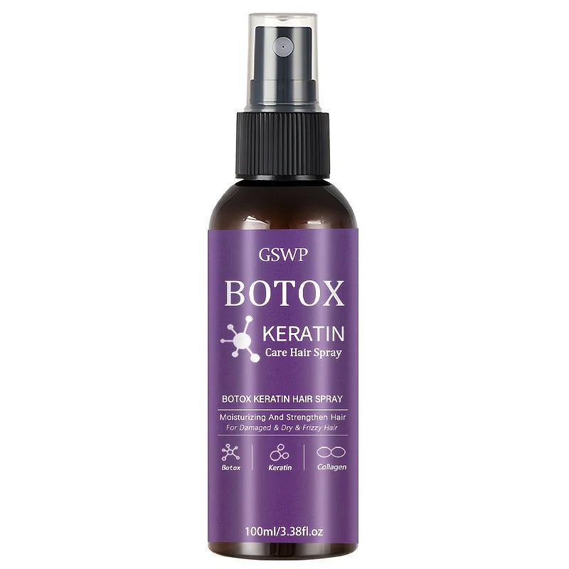 LiquidSilk™ Repair Mist - Botox Keratin Treatment Hair Spray, hidrata y fortalece el cabello, reduce los enredos y las puntas abiertas, no es necesario lavar. 100/200ml
