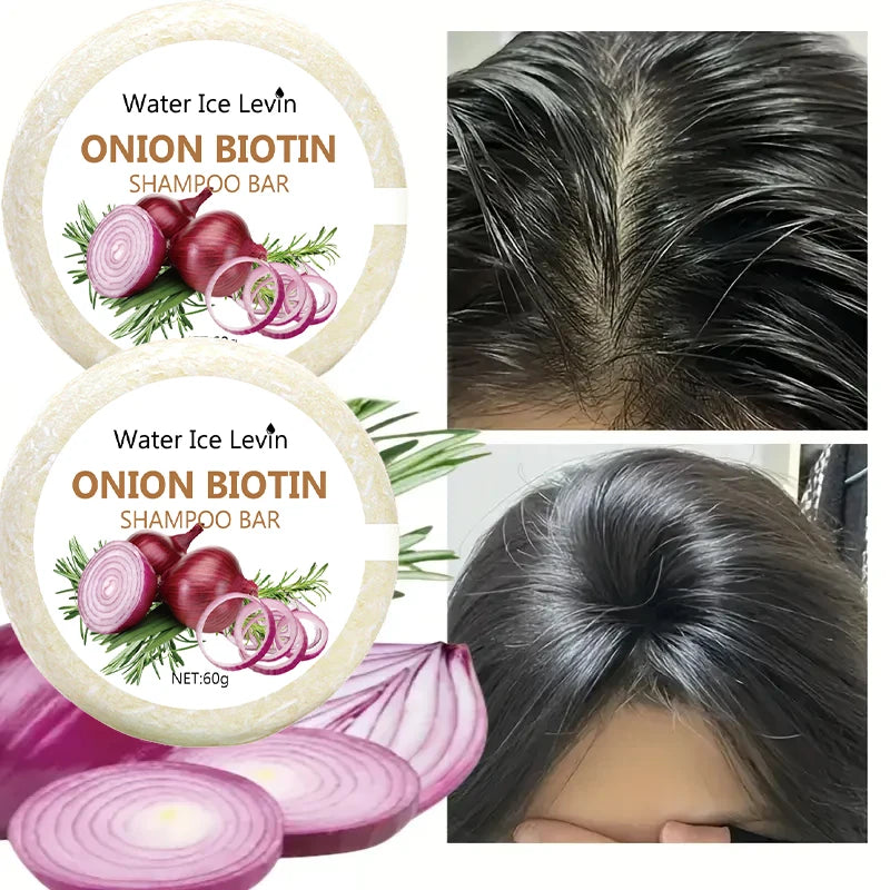 Onion & Biotin Hair Growth Bar™ Champú de Cebolla y Biotina - 60g