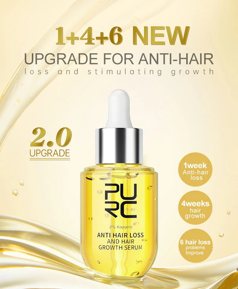 Golden Serum™ - Suero para el crecimiento del cabello