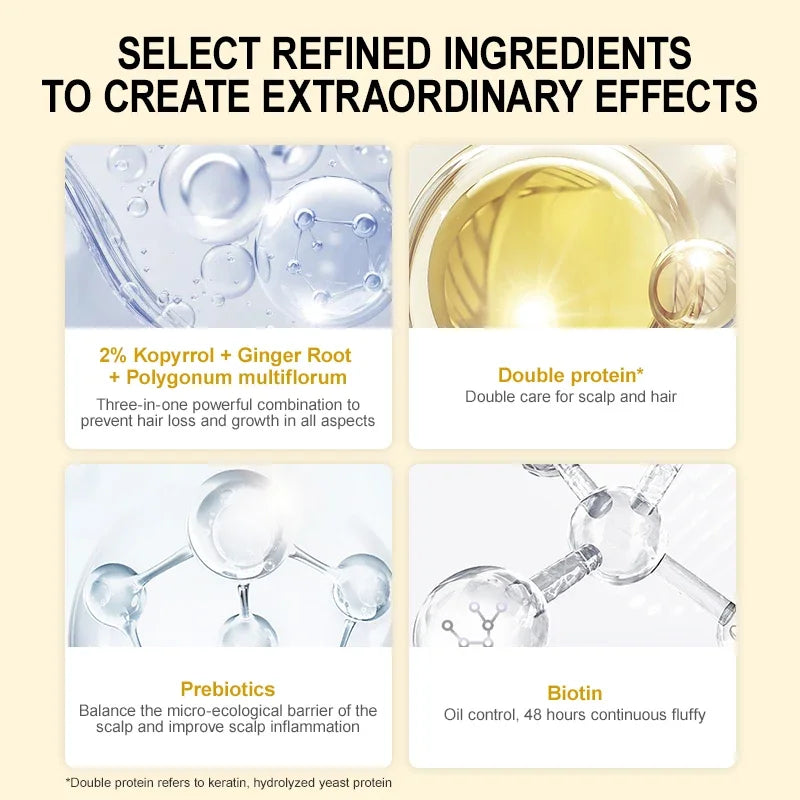 Golden Serum™ - Suero para el crecimiento del cabello