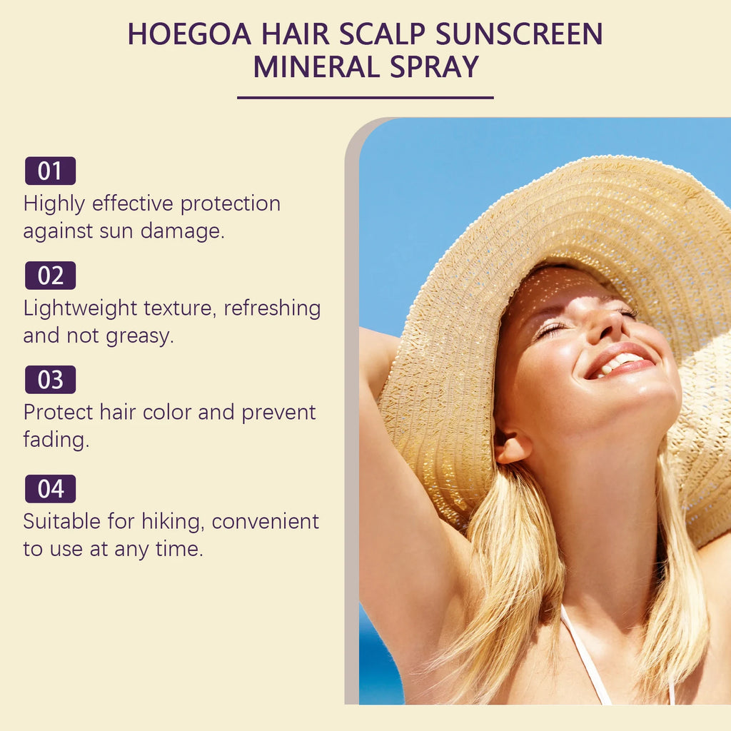 SilkRoot™ Hair Sunscreen SPF30 | Protección Solar para el Cabello y Cuero Cabelludo