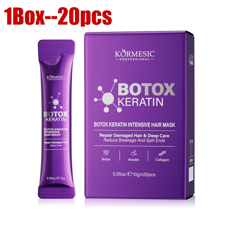 LiquidSilk™ - Mascarilla Capilar de Queratina Mágica, Reparación en 5 Segundos, Cabello Dañado y Encrespado, Suave, Liso, Brillante, Nutrición, Hidratación Profunda, Producto para el Cuidado del Cabello