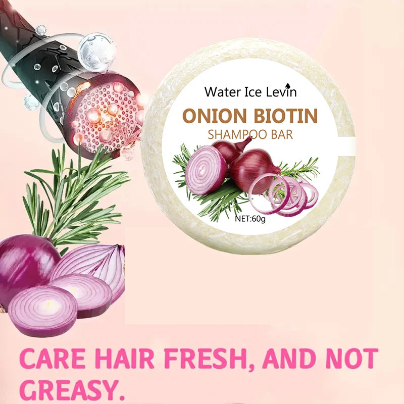 Onion & Biotin Hair Growth Bar™ Champú de Cebolla y Biotina - 60g