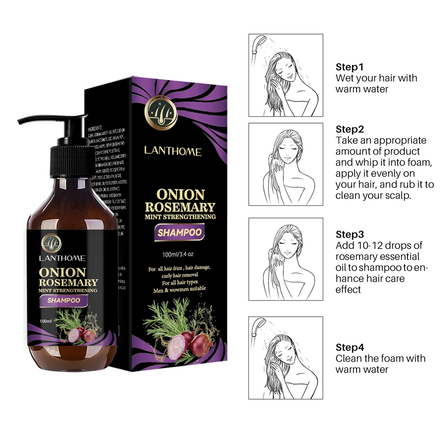 Onion Strengthening Treatment™ Champú para el crecimiento del cabello