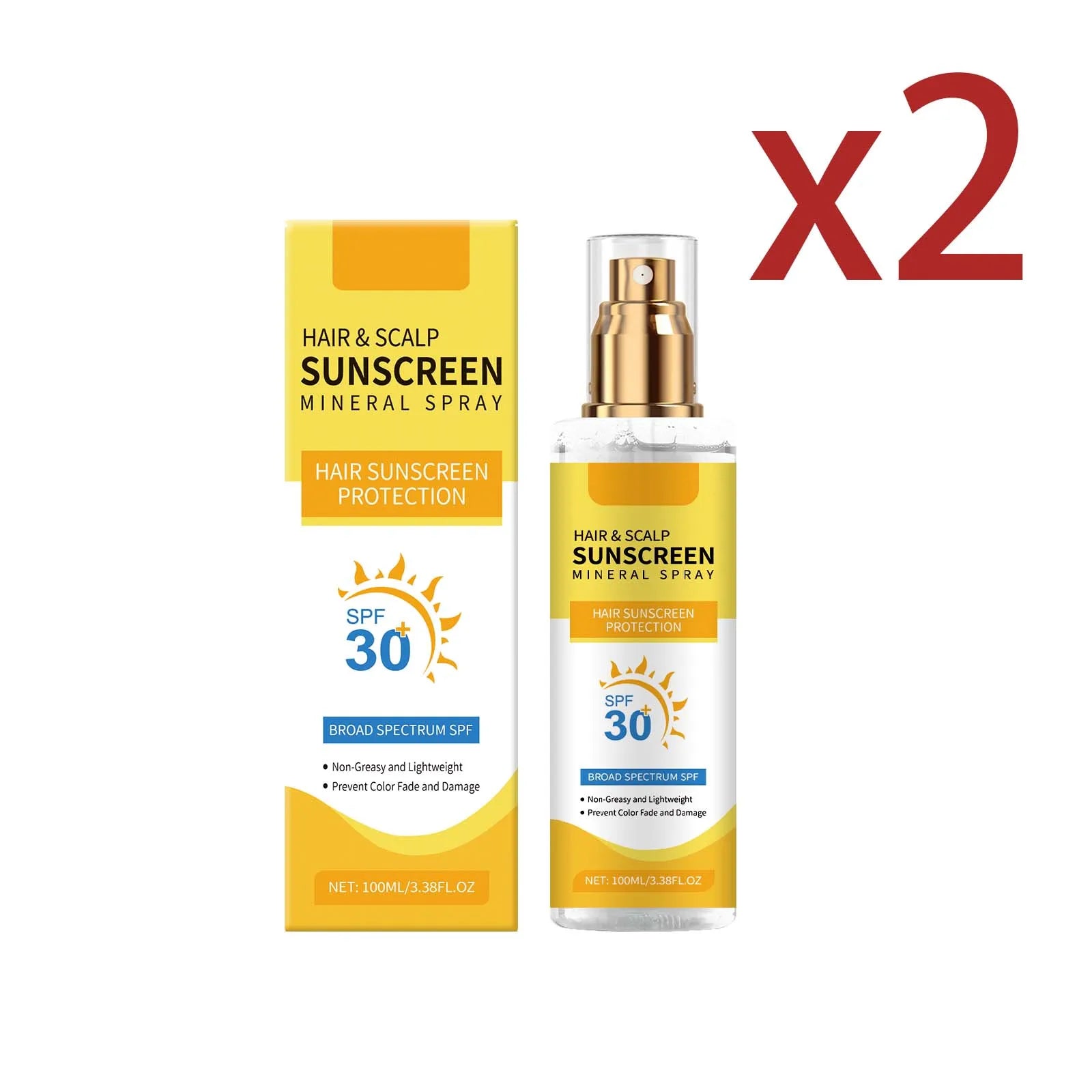 SilkRoot™ Hair Sunscreen SPF30 | Protección Solar para el Cabello y Cuero Cabelludo