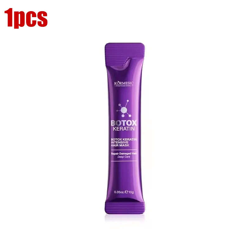 LiquidSilk™ - Mascarilla Capilar de Queratina Mágica, Reparación en 5 Segundos, Cabello Dañado y Encrespado, Suave, Liso, Brillante, Nutrición, Hidratación Profunda, Producto para el Cuidado del Cabello