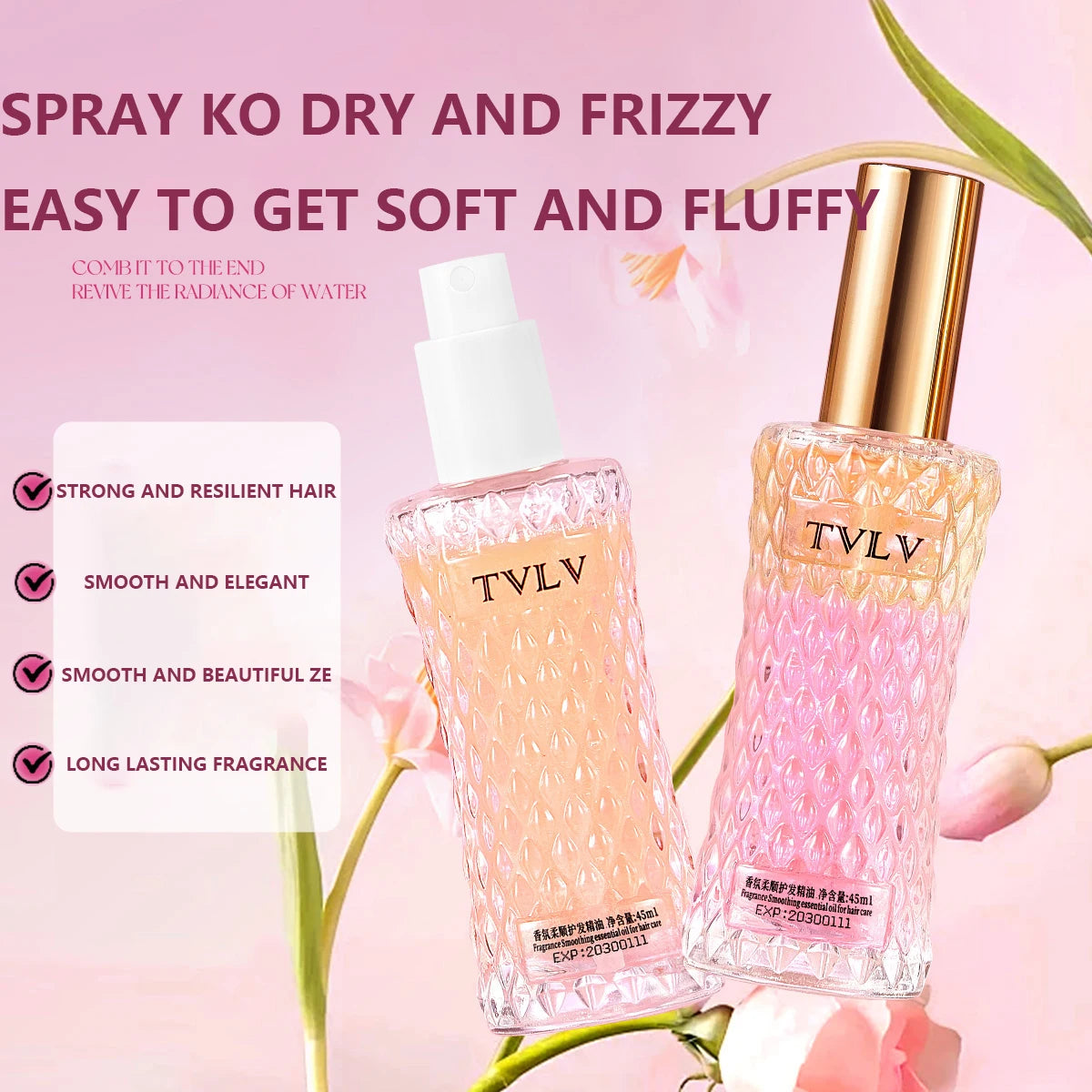SilkRoot™ Fragrance Mist | Perfume y Brillo Reparador Capilar