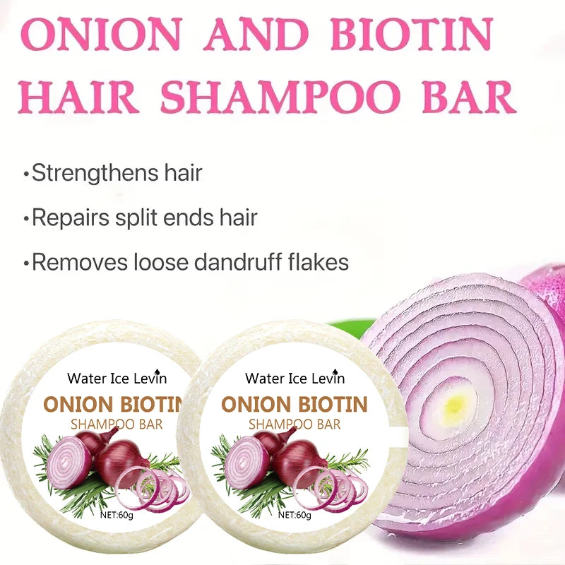 Onion & Biotin Hair Growth Bar™ Champú de Cebolla y Biotina - 60g
