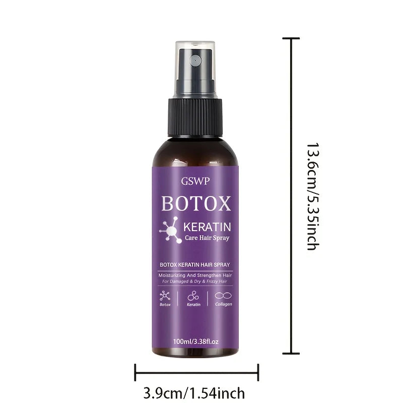 LiquidSilk™ Repair Mist - Botox Keratin Treatment Hair Spray, hidrata y fortalece el cabello, reduce los enredos y las puntas abiertas, no es necesario lavar. 100/200ml