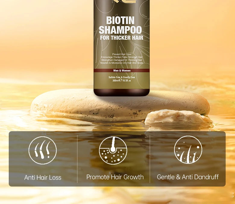 Biotin Full-Growth Ritual™ champú para el crecimiento del cabello, biotina