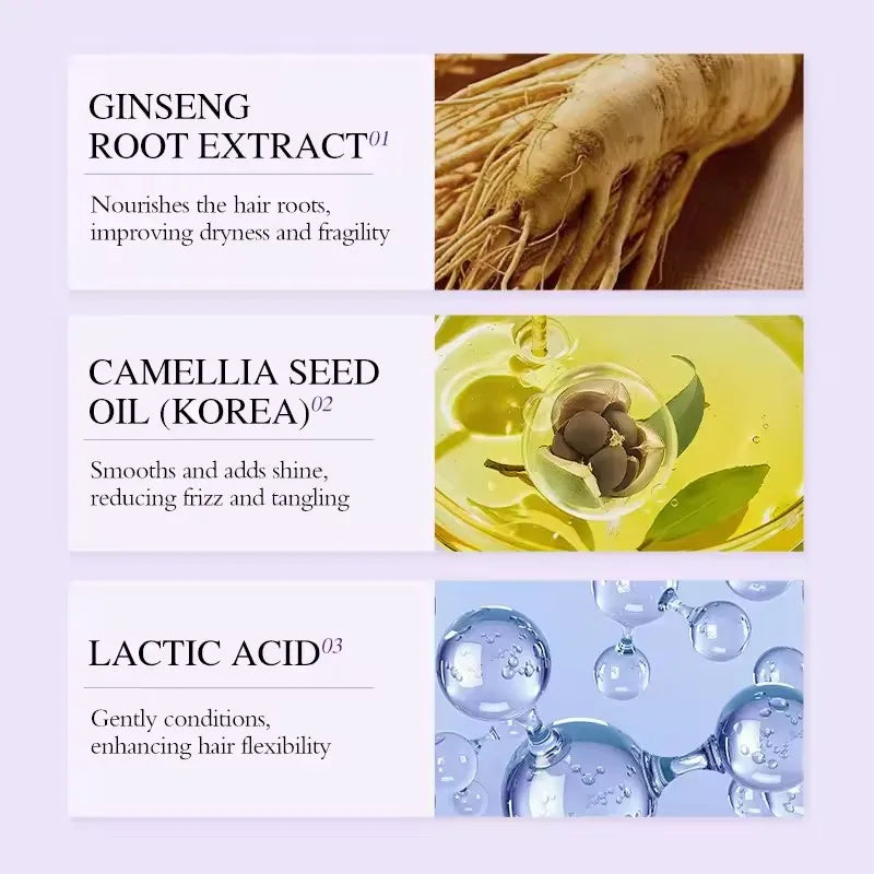 LiquidSilk™ - Mascarilla Capilar de Queratina Mágica, Reparación en 5 Segundos, Cabello Dañado y Encrespado, Suave, Liso, Brillante, Nutrición, Hidratación Profunda, Producto para el Cuidado del Cabello