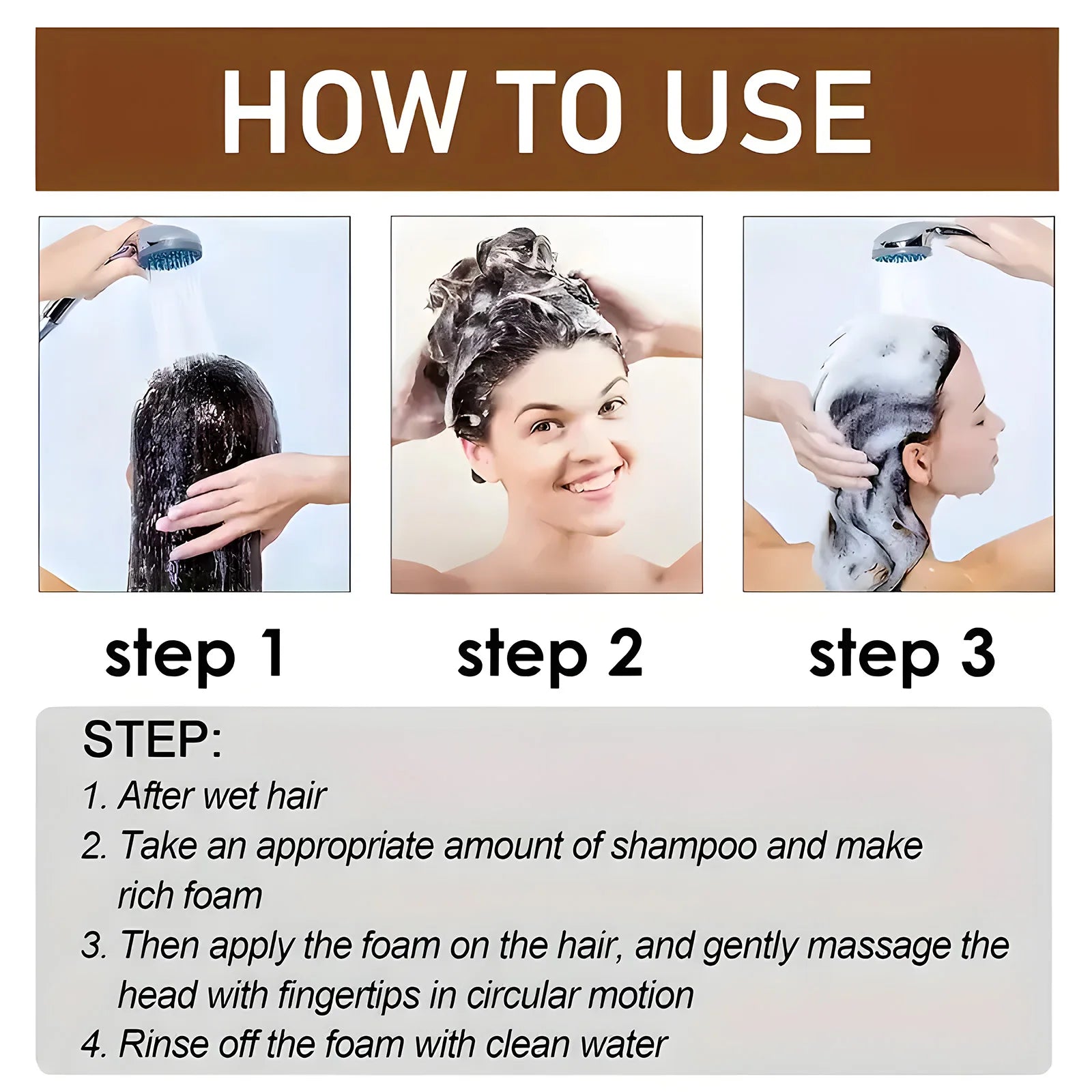 Biotin & Keratin Power Shampoo™ Champú para el crecimiento del cabello con biotina
