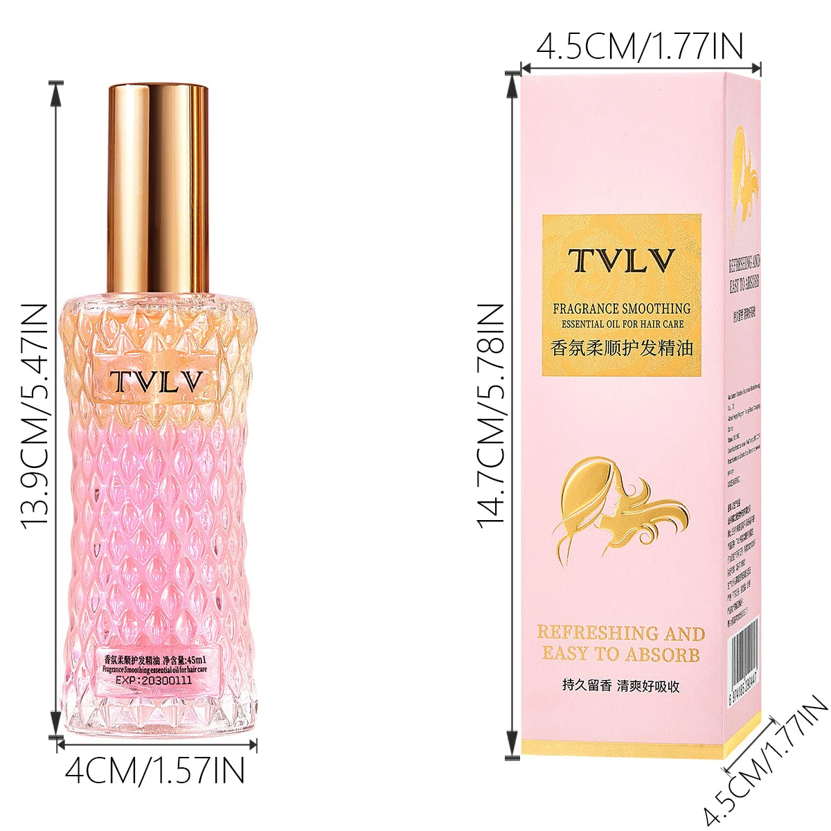 SilkRoot™ Fragrance Mist | Perfume y Brillo Reparador Capilar