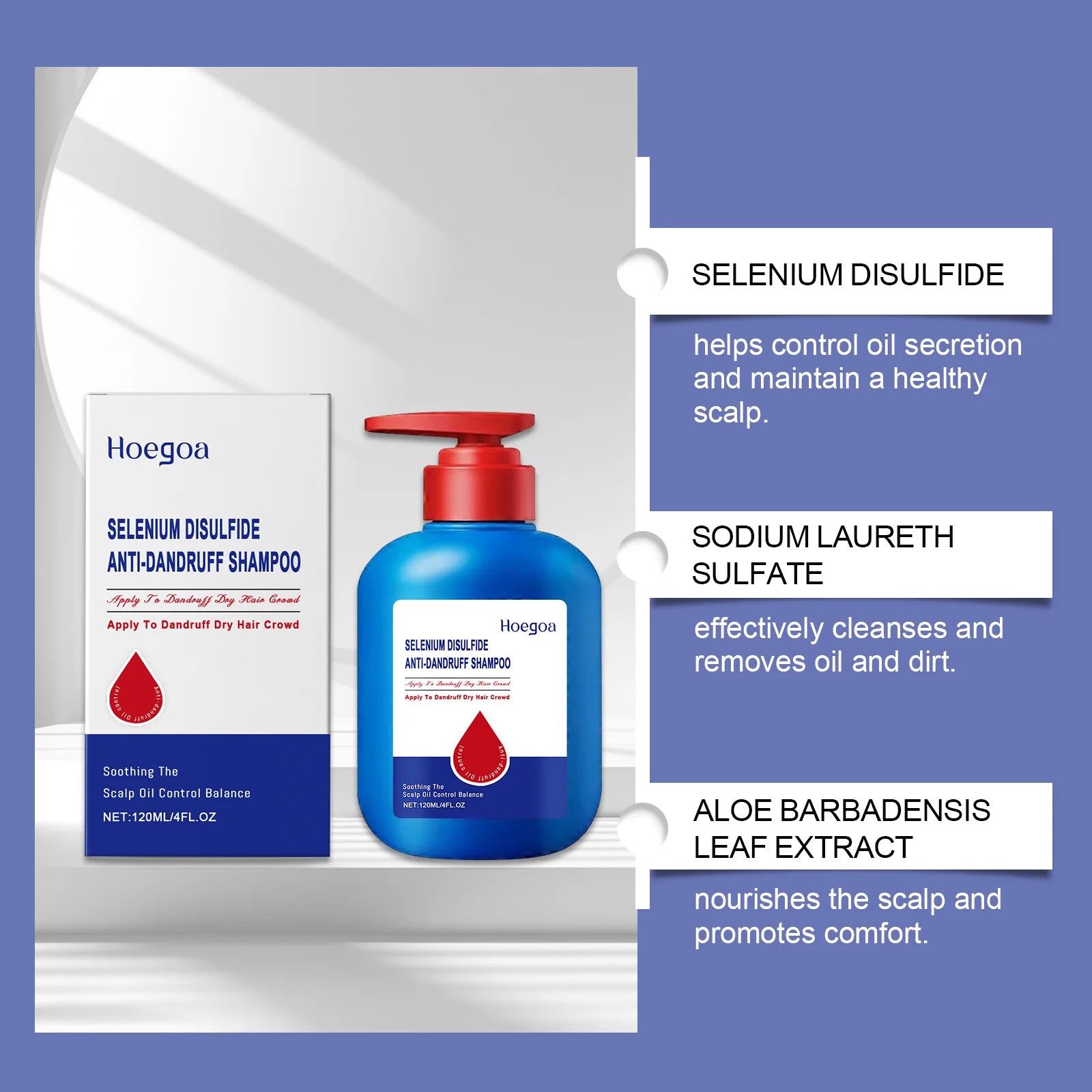 Scalp Relief™ Champú  calmante con sulfuro de selenio