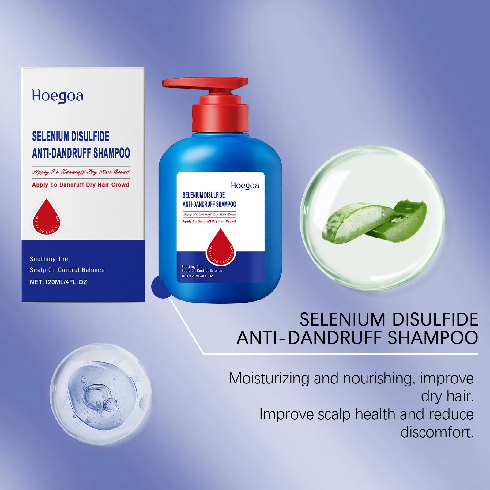 Scalp Relief™ Champú  calmante con sulfuro de selenio