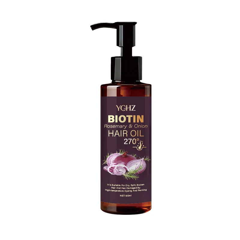 Biotin, Rosemary & Onion Premium Hair Oil™ Aceite Capilar con Biotina, Romero y Cebolla